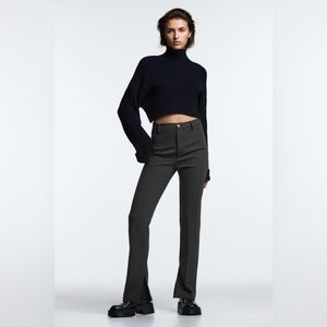 Zara Melrose Full Length Leggings in Gray